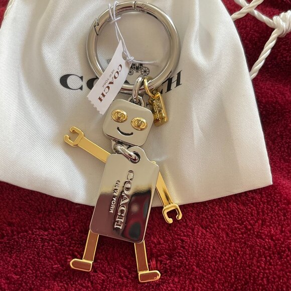 Coach Robot Keychain / Handbag Charm NWT - Picture 6 of 9